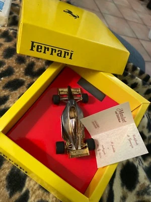 modellino Ferrari in argento da collezione - Immagine 1 di 4