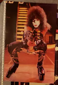 Poster vintage early rock band KISS concerto da parete PAUL solo - Foto 1 di 5