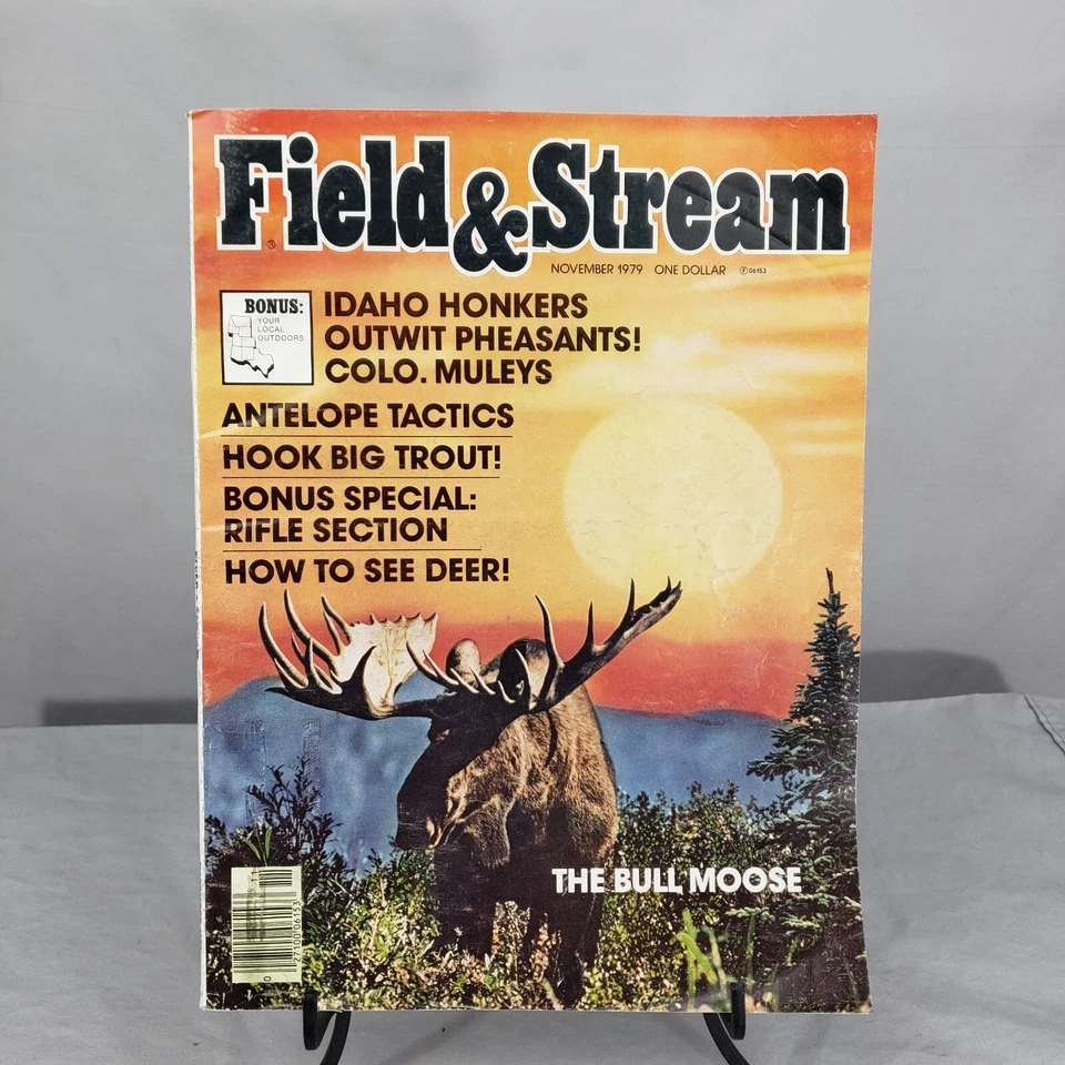 Field And Stream Vintage November 1979 Magazine Hunting Fishing Camping Outdoor - Image 1 of 4