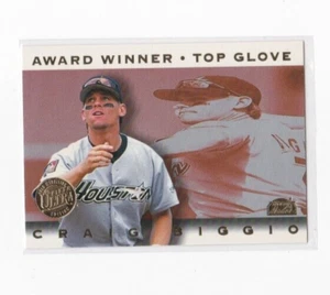 CRAIG BIGGIO 1995 FLEER ULTRA GOLD MEDAGLIONE PREMIO PARALLELO INSERTO CARD - Foto 1 di 24