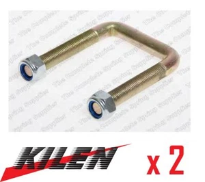 FOR FORD TRANSIT 2.4 L 137 HP 2004-2006 KILEN U-BOLT PAIR 77824 - Picture 1 of 4