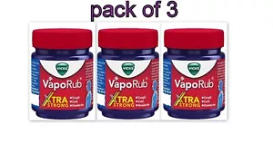 Vicks VapoRub Xtra Strong, 50 ml (pack of 3) - Picture 1 of 3