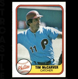 1981 Fleer - Tim McCarver #27 Philadelphia Phillies ⚾ Carta Baseball - Foto 1 di 3