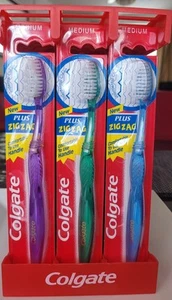 Colgate Zahnbürsten x 12 (mittel) (Großabnahme möglich) - Bild 1 von 4