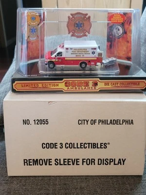 Code 3 City of Philadelphia Fire Department Medic 29 - #12055 Ambulance - Image 1 of 4