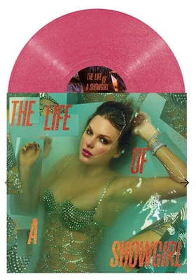 Taylor Swift ~The Life of a Showgirl: Sequins Are Forever Magenta Vinyl PRESALE - Image 1 of 2