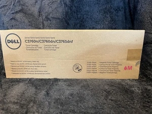Cartuccia toner originale Dell C3760N C3765dnf magenta 2GYKF - Foto 1 di 6