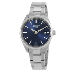 Tissot PR 100 Quartz Blue Dial Ladies Watch T1502101104100 - Picture 1 of 3