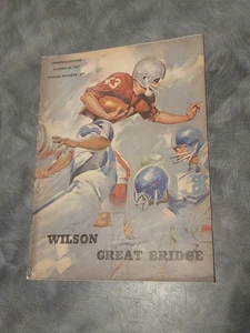 Wilson Great Bridge 1967 High School Football Program - Picture 1 of 4