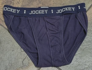JOCKEY Size Medium 32/34 Blue Faded Open Side Pouched RIO Bikini VINTAGE - Picture 1 of 4