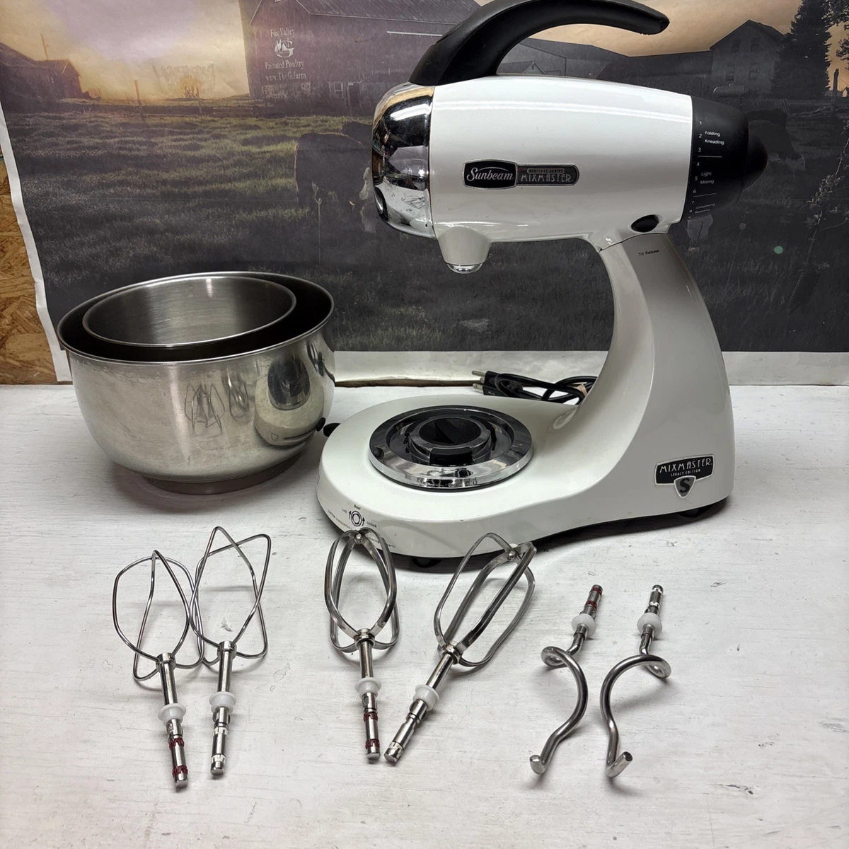 サンビーム　ミキサー　レトロアメリカン USAヴィンテージ・サンビーム ミックスマスター/スタンドミキサー