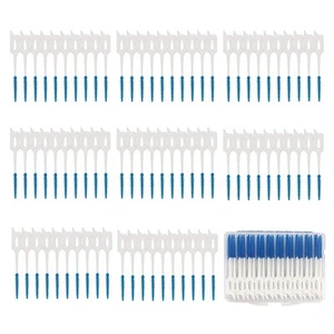 120 Pcs Disposable Interdental Brush Toothpick Dental Tooth Cleaning Tool for... - Picture 1 of 5