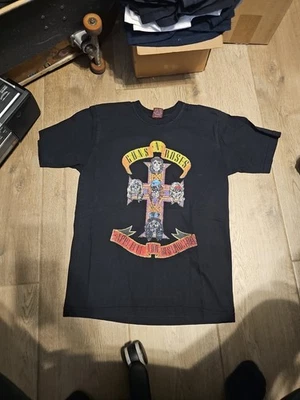 Camisa DE COLECCIÓN Guns N Roses Para Hombre Pequeña Negra Appetite For Destruction 2005 Y2K  Foto 1 de 4