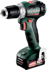 Metabo Akku-Bohrschrauber PowerMaxx BS 12 BL 2x 2,0 Ah Schrauber - Bild 1 von 6