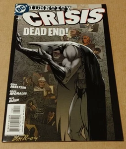 Identity Crisis #6 Signed by Michael Bair (DC 2005) Michael Turner Cover VF-NM - Picture 1 of 10