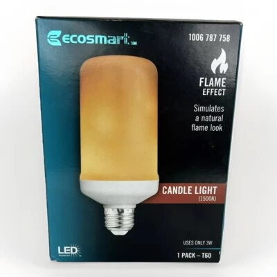 EcoSmart Flame Effect Light Bulb 1500K - Image 1 of 4