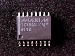 MX7543JCWE - Maxim CMOS Serial Input 12-Bit DAC MX7543 (SOIC-16) GENUINE - Picture 1 of 2