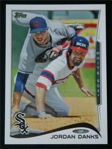 2014 Topps #649 Jordan Danks - NM-MT