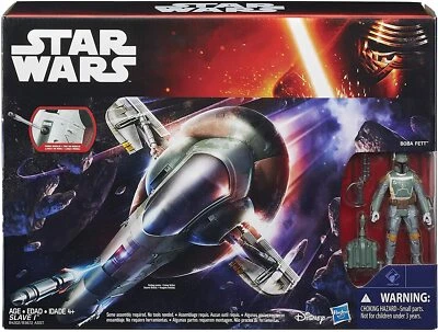 NEW HASBRO STAR WARS SLAVE I WITH BOBA FETT FIGURE SET B4202 - image 1 of 2