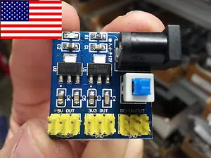 2pc x 5V - 3.3V Output Converter - 5.5mm Plug - Arduinos ESP8266 nRF24 *US SHIP* - Picture 1 of 1