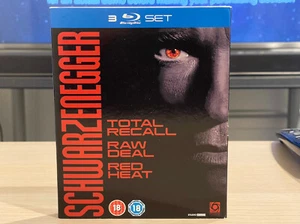 Schwarzenegger Triple (3 BLU-RAY SET) Total Recall Raw Deal Red Heat - Bild 1 von 1