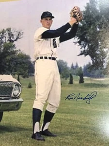 Ron Nischwitz Detroit Tiger Signed autographed 8x10 photo - Picture 1 of 1