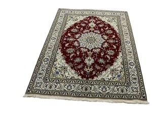 Magnifique Tapis Persan Nain En Soie (234X172 Cm) Tapis Oriental Neuf - Bild 1 von 8