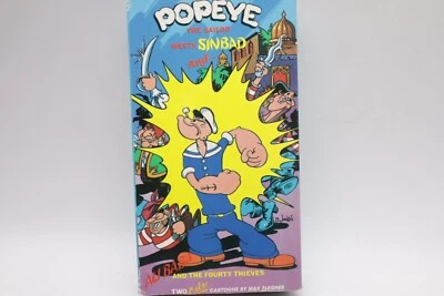 United American Video | Popeye The Sailor Meets Sinbad & Ali Baba VHS - Image 1 of 3