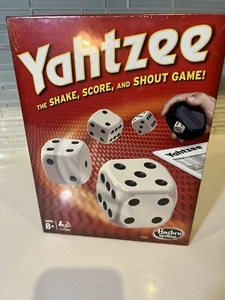 New Yahtzee Game Dice Family Classic Fun Game by Hasbro SEALED BOX - Picture 1 of 4