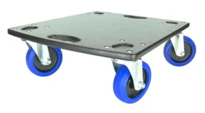 ADAM HALL Transportroller 800 kg Möbelroller Rollbrett 4x 125 mm Lenkrollen GR-1 - Picture 1 of 12