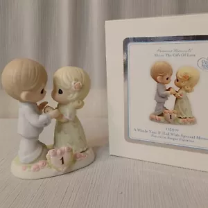 Precious Moments Vtg 03 NIB 115910 A Whole Year Filled With Special Moments NOS - Picture 1 of 16