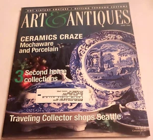 Art & Antiques Magazin Juni 1999 CERAMICS CRAZE Mokkaware Porzellan KOSTENLOSER VERSAND - Bild 1 von 2