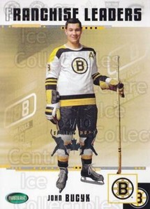 2003-04 Parkhurst Original Six Boston Bruins Spring Expo #92 Johnny Bucyk