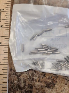 (Paquete de 50) Pasadores de resorte en espiral 420 SS de alta resistencia de 2 mm de diámetro, 10 mm de largo - Imagen 1 de 2