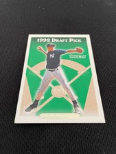 DEREK JETER ROOKIE " TOPPS GOLD " VARIATION 1993 NEW YORK YANKEES BASEBALL CARD