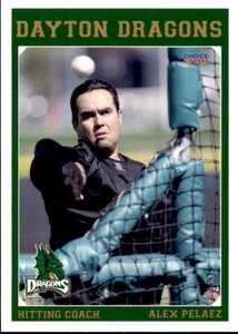 2011 Dayton Dragons Choice #28 Alex Pelaez Chula Vista California Baseball Card