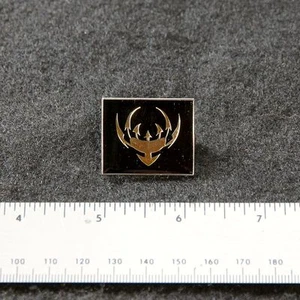 SPULENKLINGE Logo Metallpin - John Balance Scatologie schwarz Sonne Chaos Stern - Bild 1 von 1