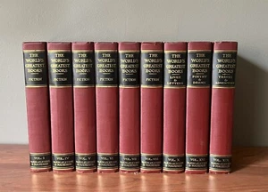 World's Greatest Books 1910 S.S. McClure 9 Volumes Fiction Poetry Frankenstein - Picture 1 of 24