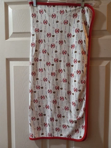 Boston Red Sox MLB Baseball Baby Receiving Blanket Cover