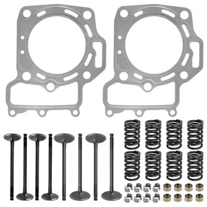 Cylinder Intake Exhaust Valve Gasket Kit for Kawasaki KFX700 KSV700 2004-2009 - Picture 1 of 7