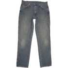 Wrangler Texas Men Blue Straight Regular Jeans W36 L34 (79585)