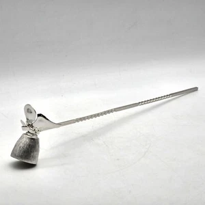 Napier Silver Plate Candle Snuffer Angel Adjustable Stainless 1970s NOB VTG   - Picture 1 of 14