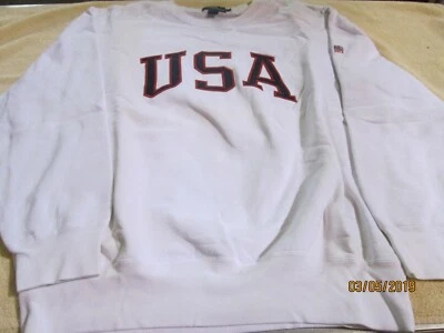 De Colección Polo Deportivo Ralph Lauren Algodón Suéter Pullover Spellout Talla XL EE. UU. Foto 1 de 4