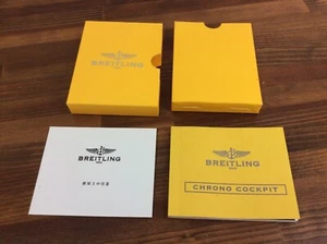 Breitling Chrono Cockpit Booklet + Free Post - Picture 1 of 12