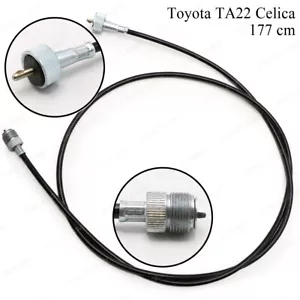 Fits Toyota Celica TA20 22 RA24 35 1970 '74 Speedometer Cable Speedo Black - Picture 1 of 8