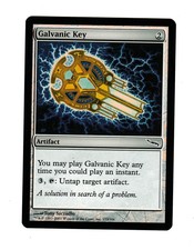 1x FOIL Galvanic Key EX Mirrodin Mtg Magic EDH 1x x1