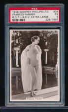 1938 Godfrey Phillips Beauties of To-day extra large #34 Frances Farmer PSA 5 *