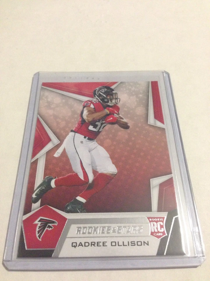 2019 Rookie & Stars #154 Qadree Ollison Rc Falcons - Image 1 of 1