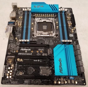 ASRock X99 Extreme4 LGA 2011-v3 Intel SATA 6Gb/s USB 3.0 ATX Motherboard  PARTS! - Picture 1 of 12