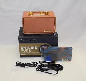 Retro Bluetooth Speaker, Trenbader Artlink Pure Wireless Speaker, AM,FM Radio - Picture 1 of 8
